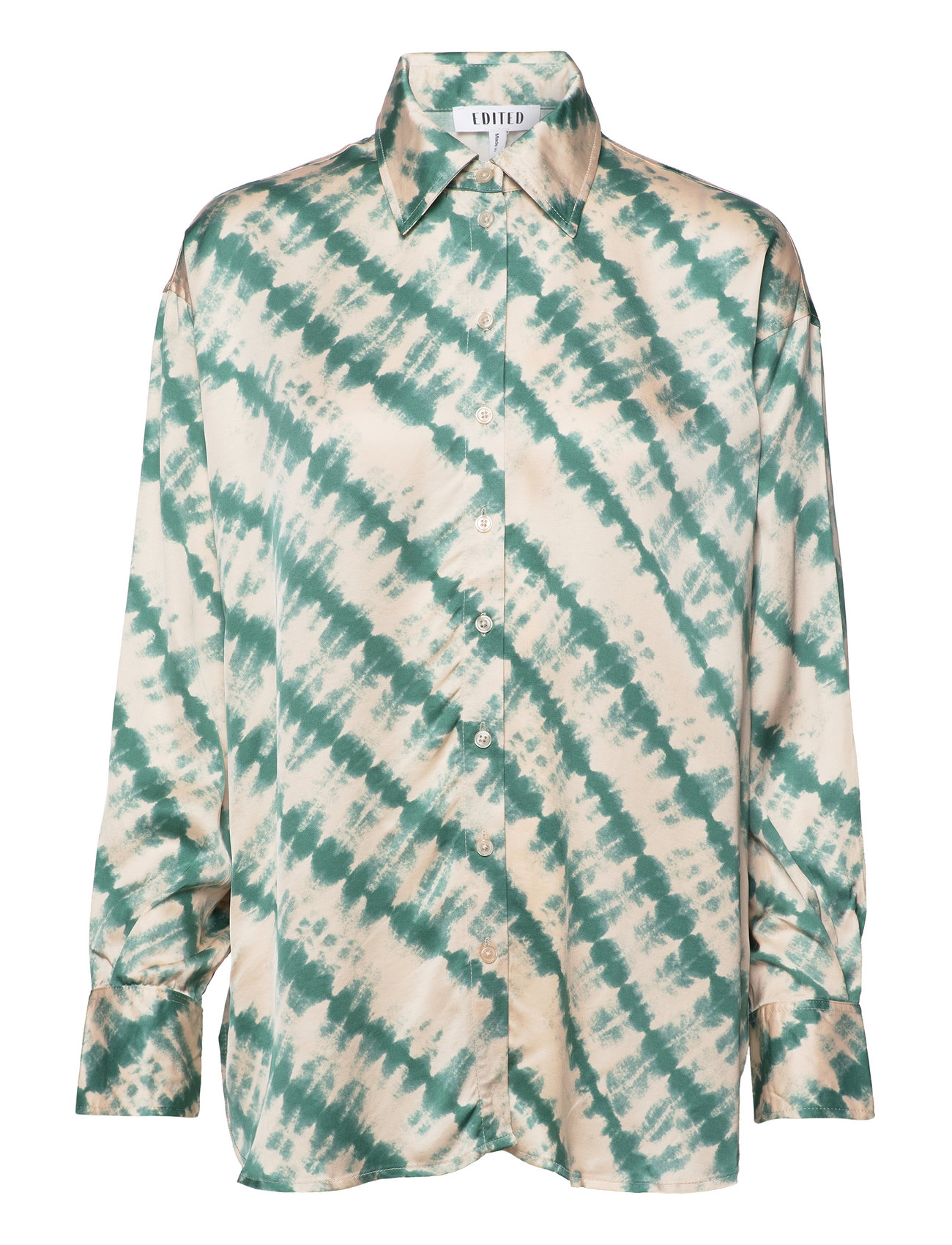 Nika Shirt Långärmad Skjorta Multi/mönstrad EDITED