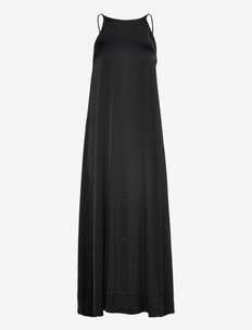Johanna Dress - slip dresses - black