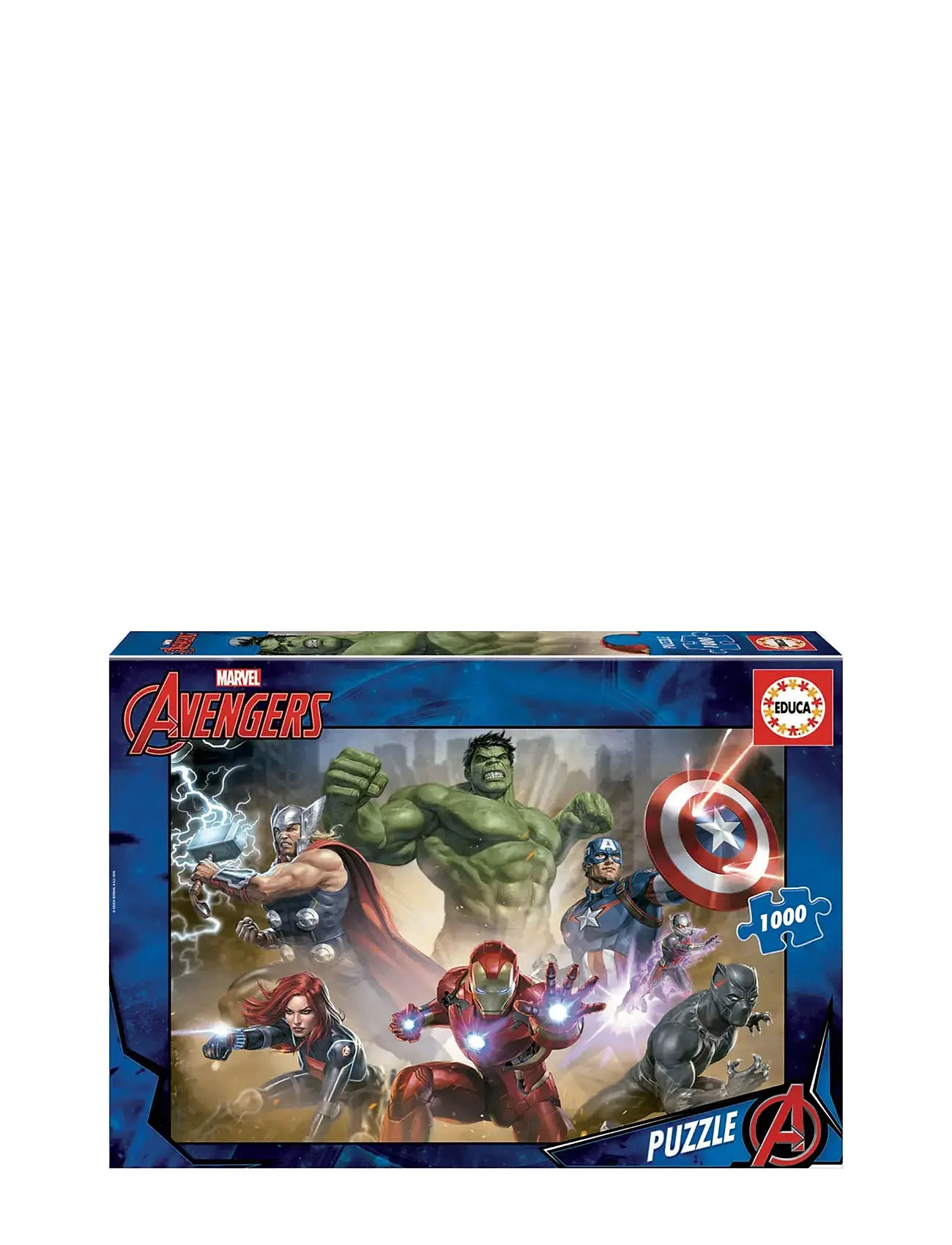 Educa 1000 The Avengers Toys Puzzles And Games Puzzles Classic Puzzles Multi/patterned Educa