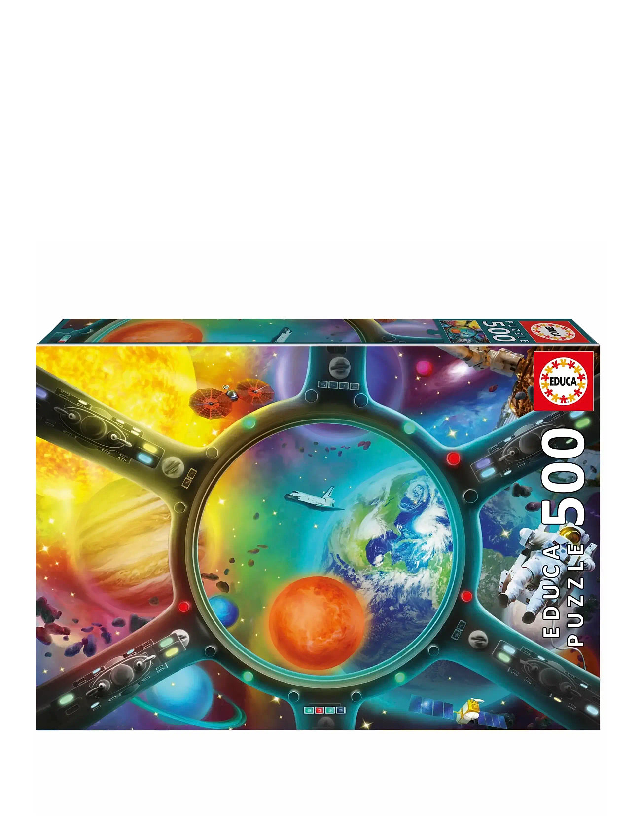 Educa Educa 500 Spacewalk, One Size, Multi/patterned, Puslespil & Spil > Puslespil, Unisex