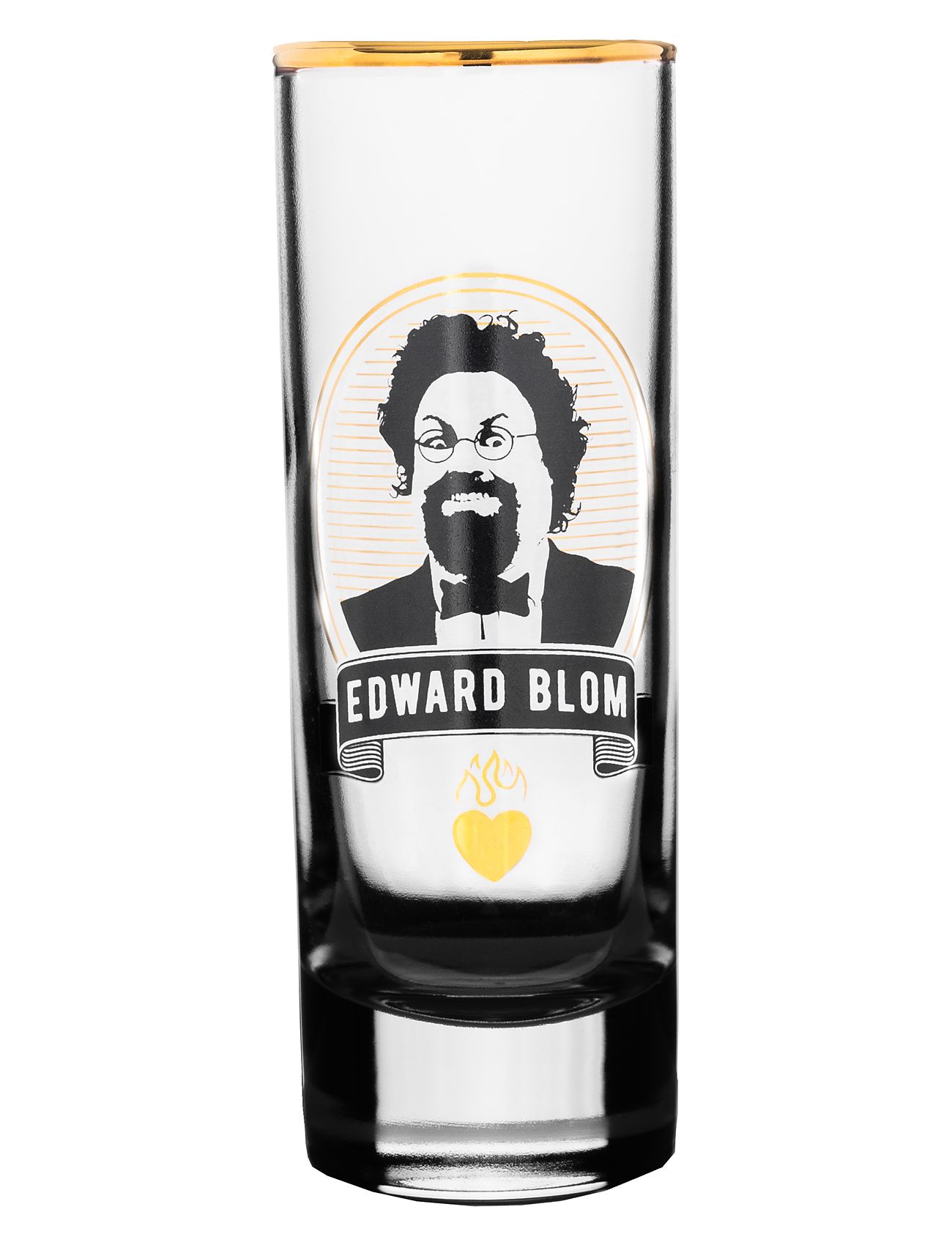 Edward Blom Shot Glass No:1 "När Man Festar", 6 CL, Nude, Glas > Shotglas, Unisex