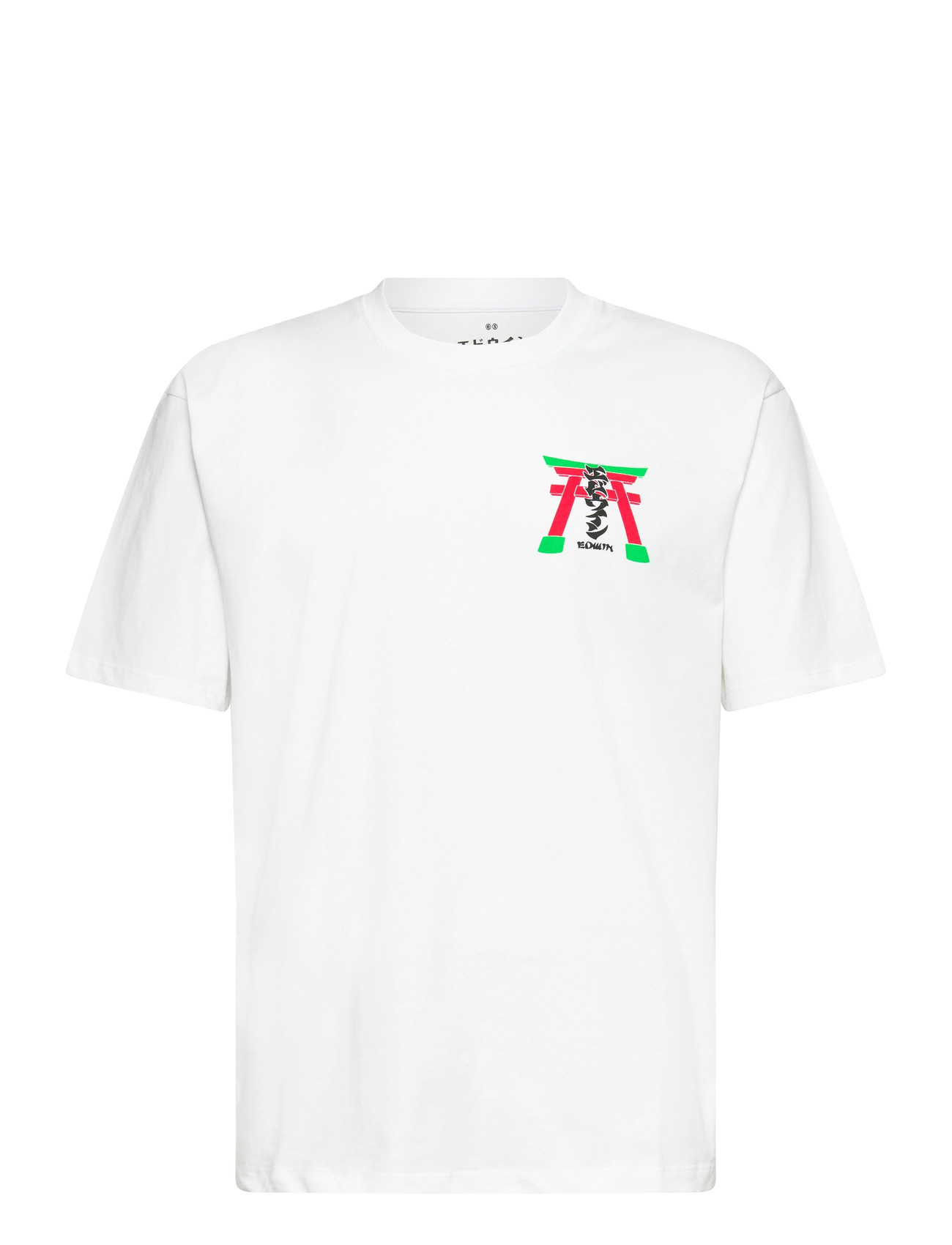 Edwin Torii T-Shirt-White, XL, White, T-Shirts > Kortærmede, Herre