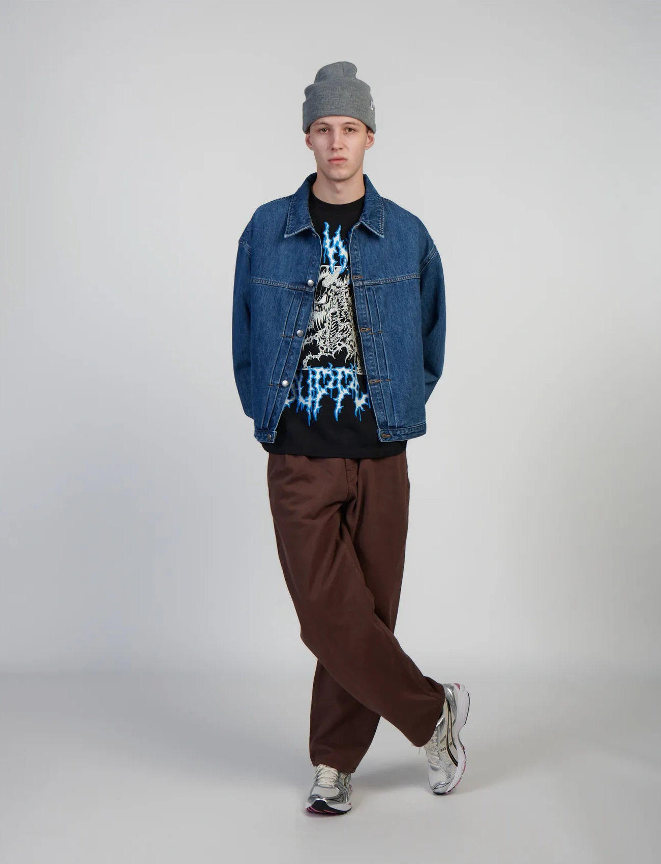 Edwin Freeland Jacket, XL, Blue, Denim > Unlined Denim Jackets, Herre