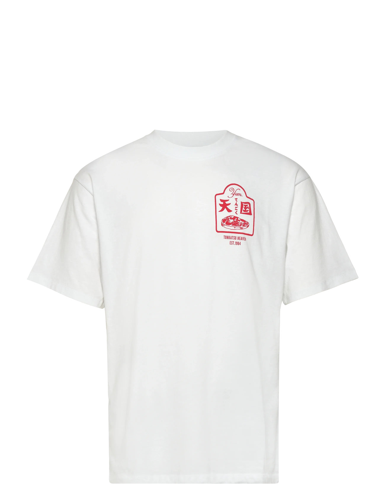 Edwin Tonkatsu T-Shir, S, White, T-Shirts > Kortærmede, Herre