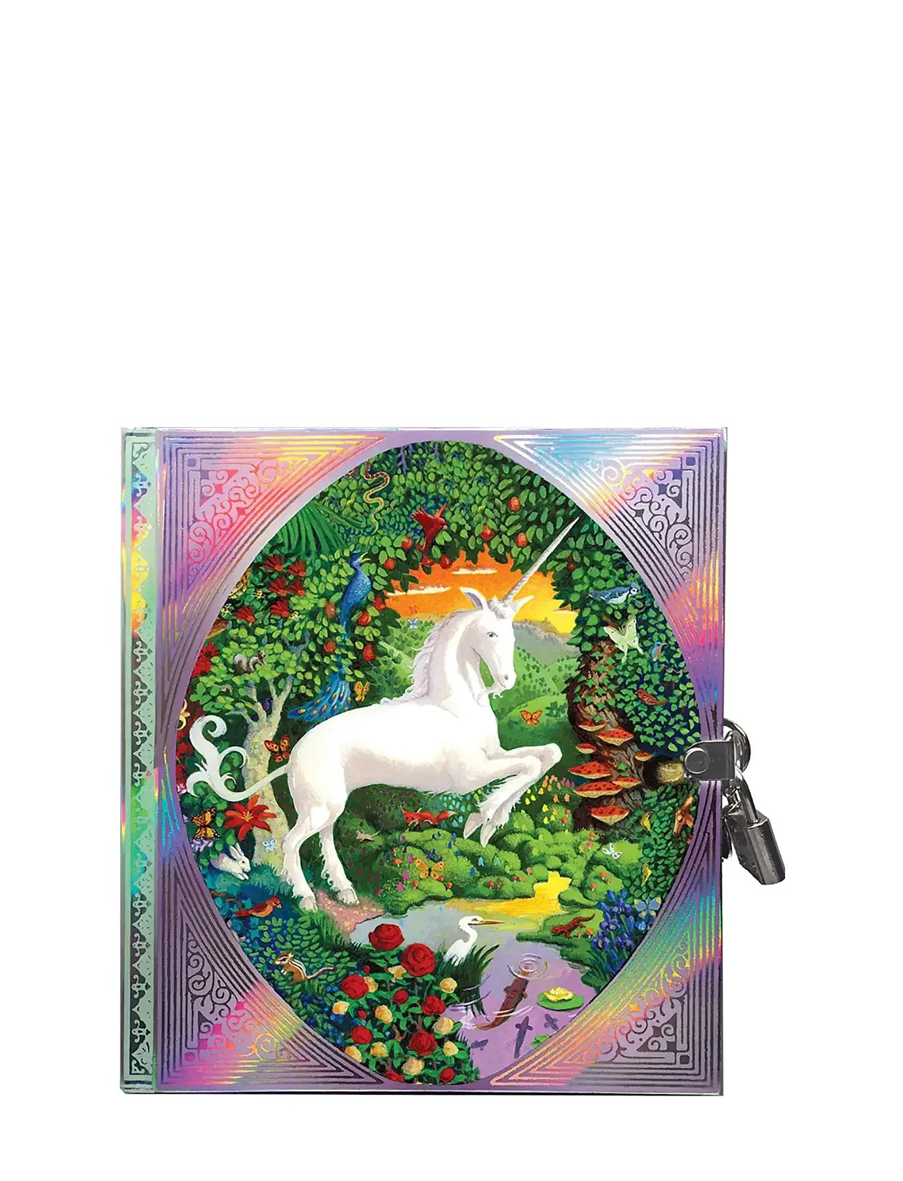 Unicorn Diary Toys Creativity Drawing & Crafts Drawing Calendars & Notebooks Multi/patterned Eeboo