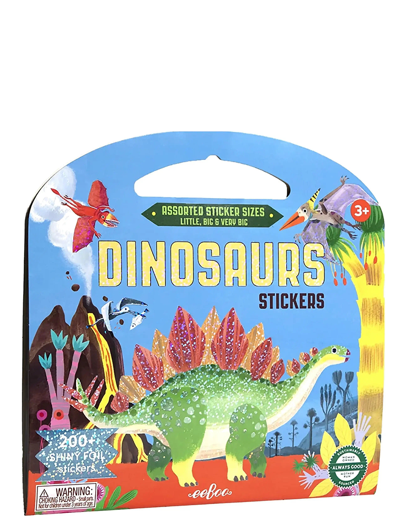 Sticker Book - Dinosaurs Toys Creativity Drawing & Crafts Craft Stickers Multi/patterned Eeboo