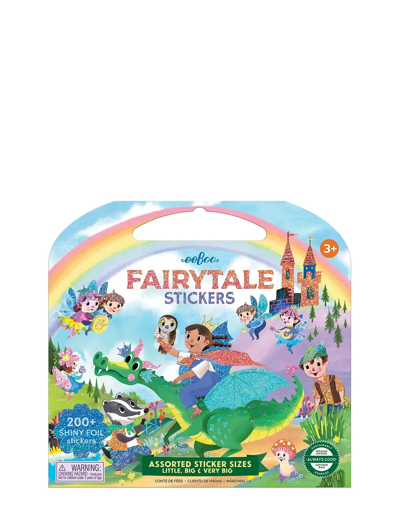 Sticker Book - Fairytales Toys Creativity Drawing & Crafts Craft Stickers Multi/patterned Eeboo