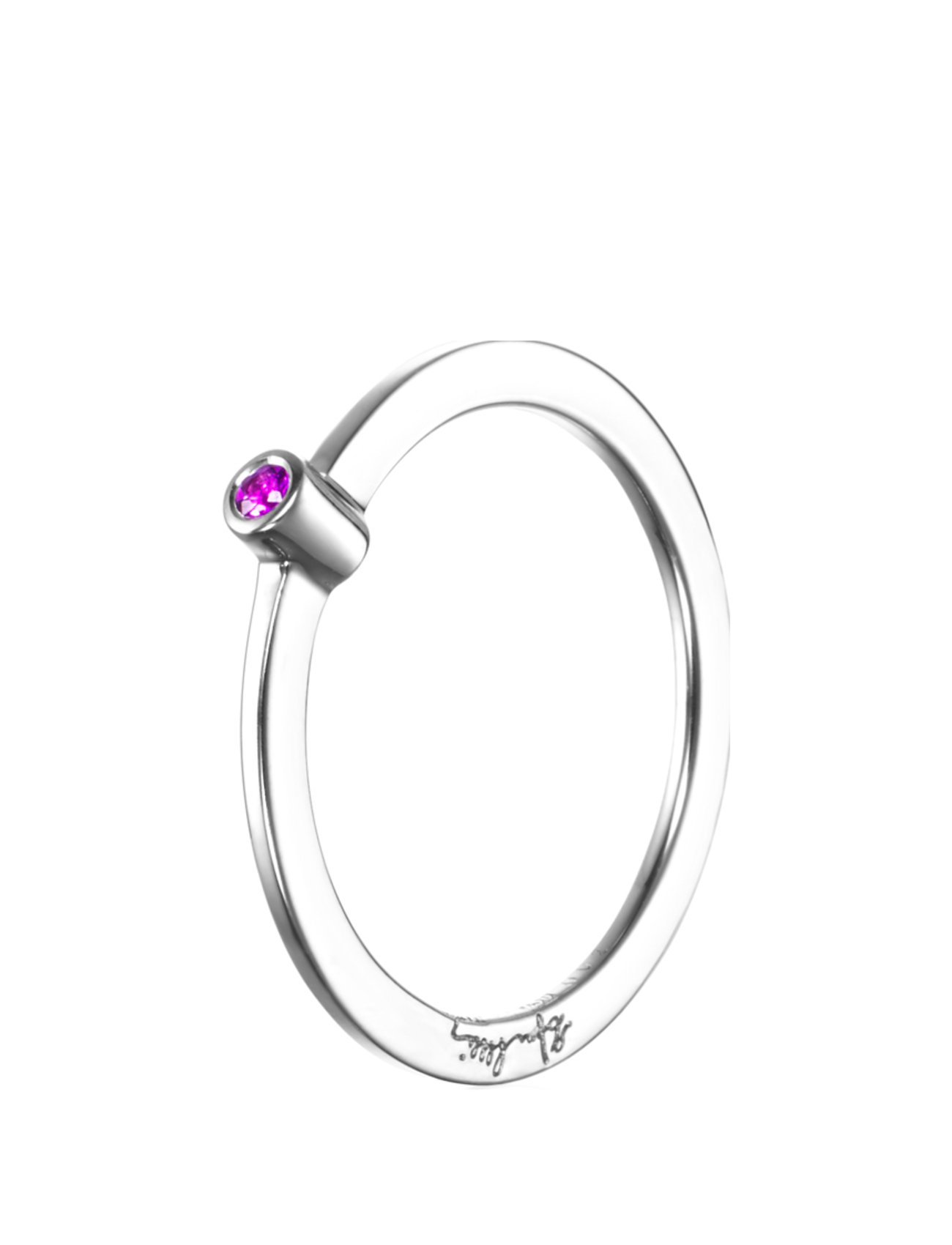 Micro Blink Ring - Pink Sapphire Sormus Korut Hopea Efva Attling