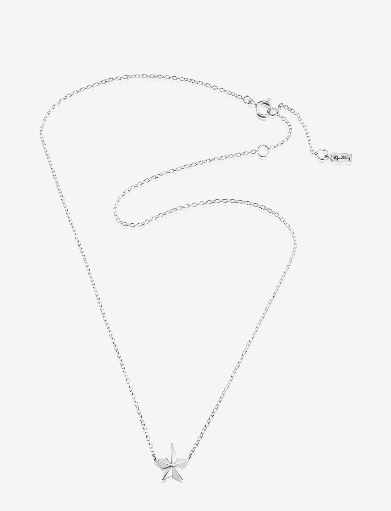 Efva Attling - Catch A Falling Star Single Necklace - pendant necklaces - silver - 0