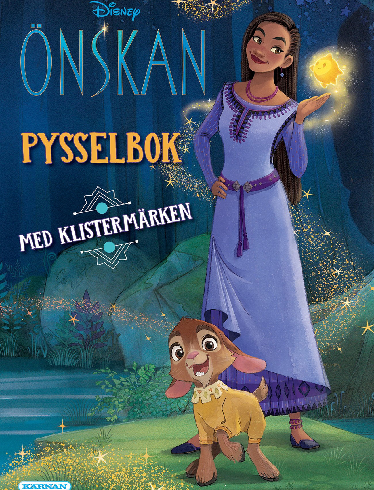 Kärnan Pysselbok Disney Önskan Multi/patterned