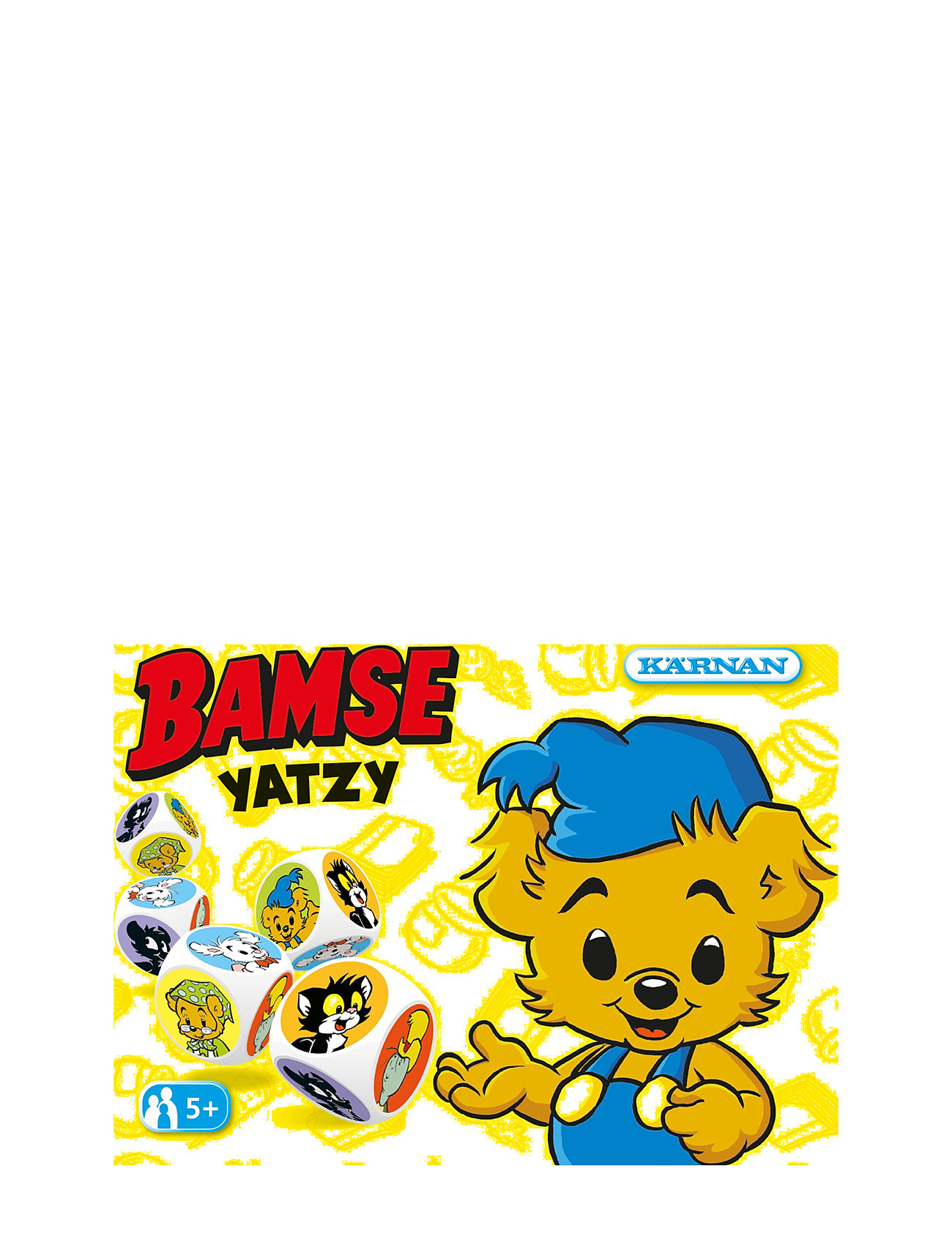 Kärnan Spel Bamse Yatzy Multi/patterned