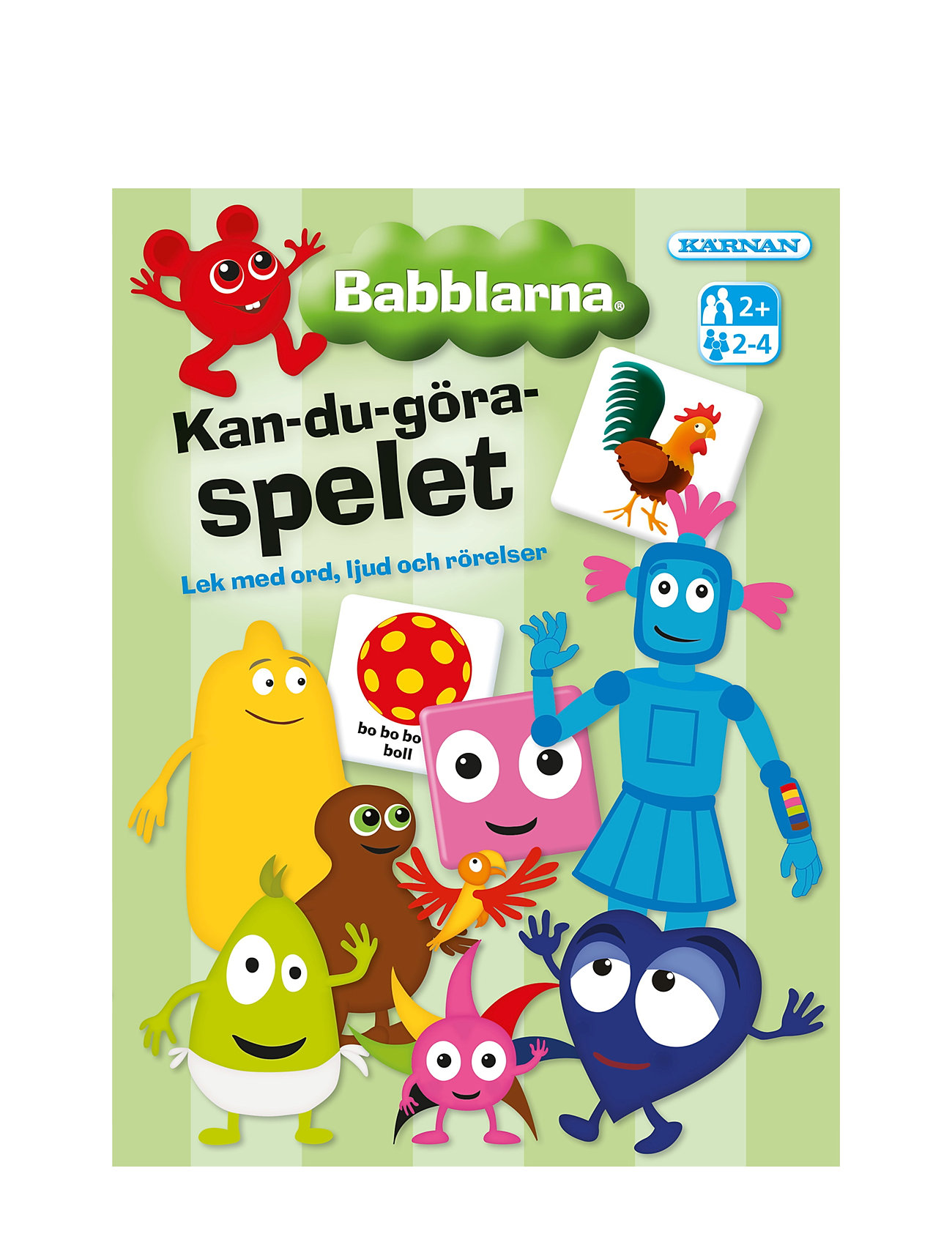 Kärnan Spel Babblarna Kan Du Göra-Spelet Multi/patterned