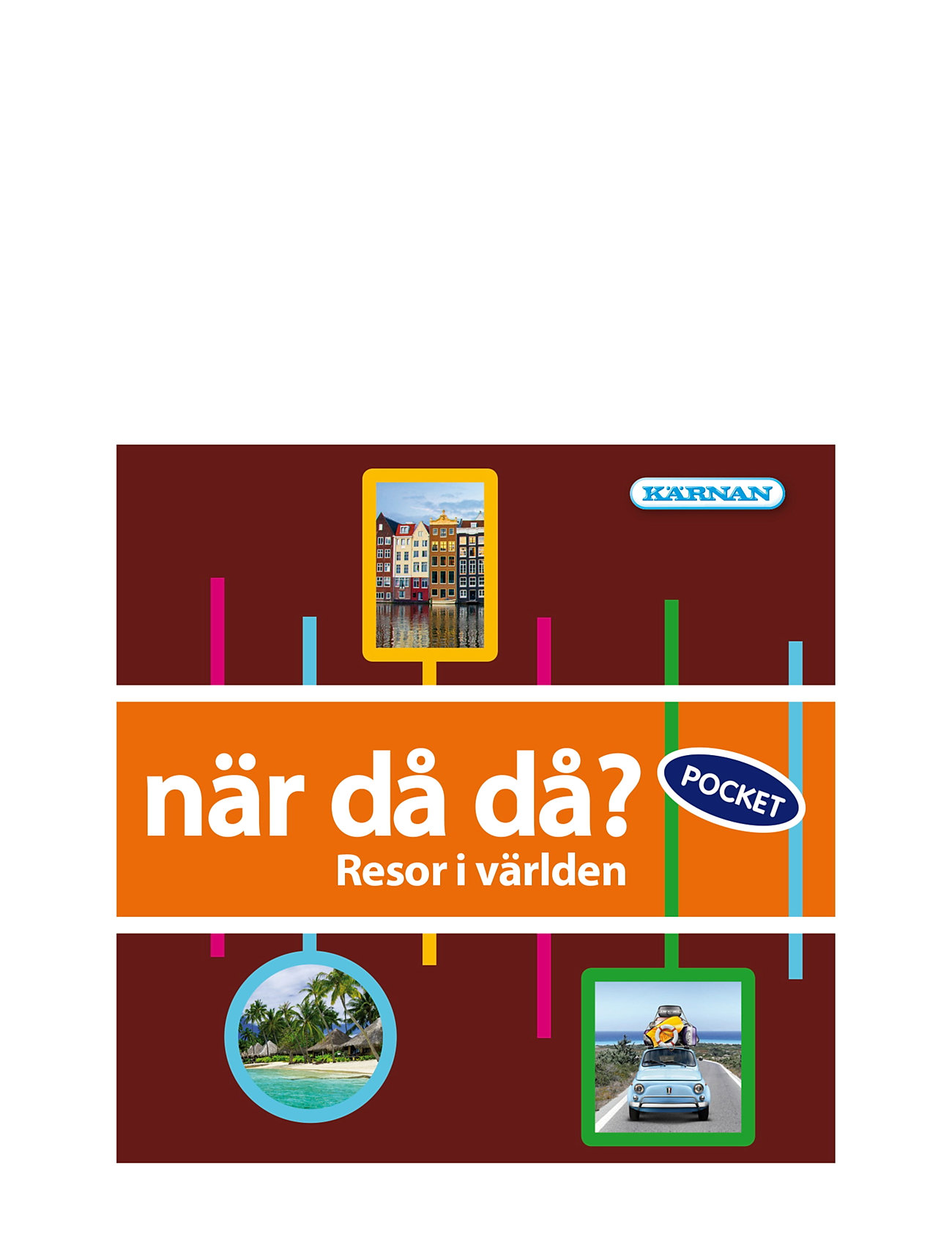 Kärnan Spel När Då Då? Pocket - Resor I Världen Multi/patterned