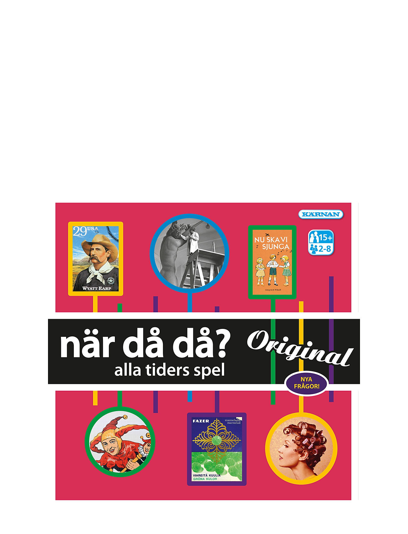 Kärnan Spel När Då Då? Original Multi/patterned