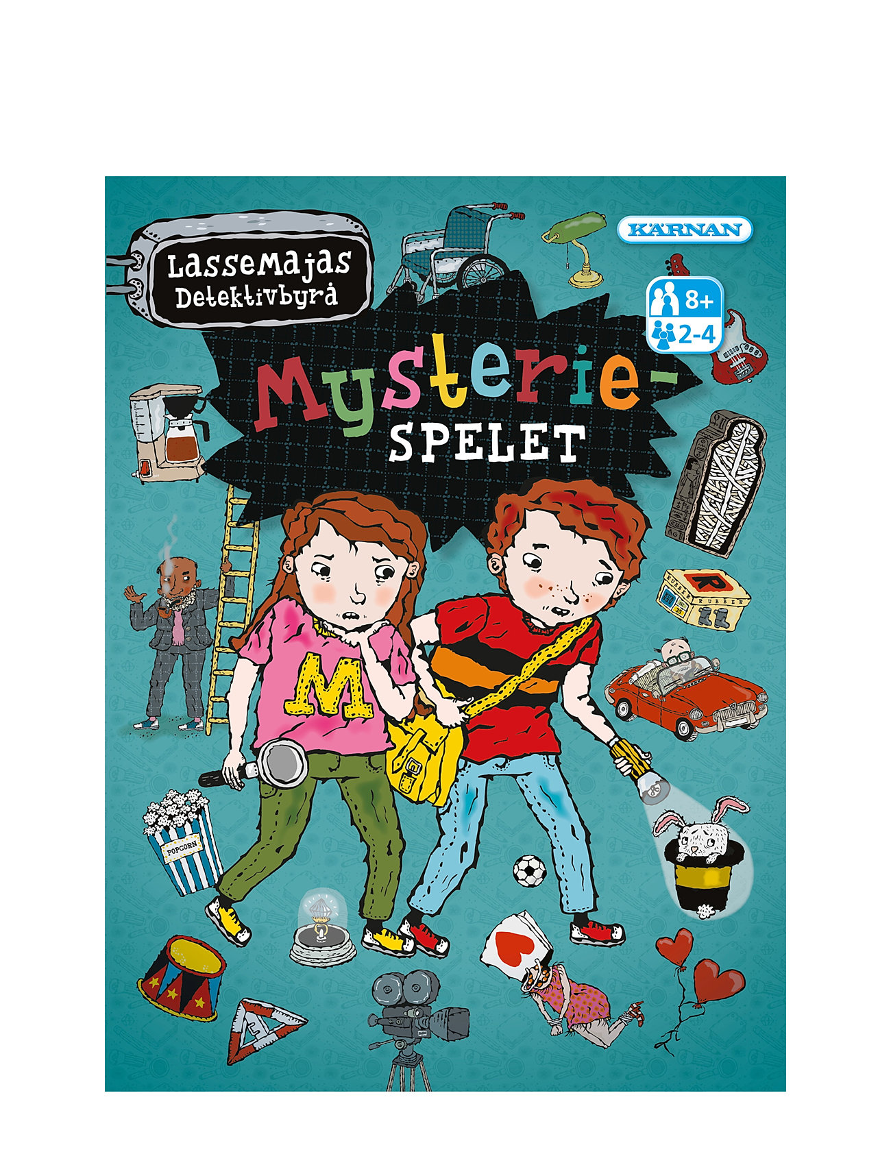 Kärnan Spel Lassemaja Mysteriespelet Multi/patterned