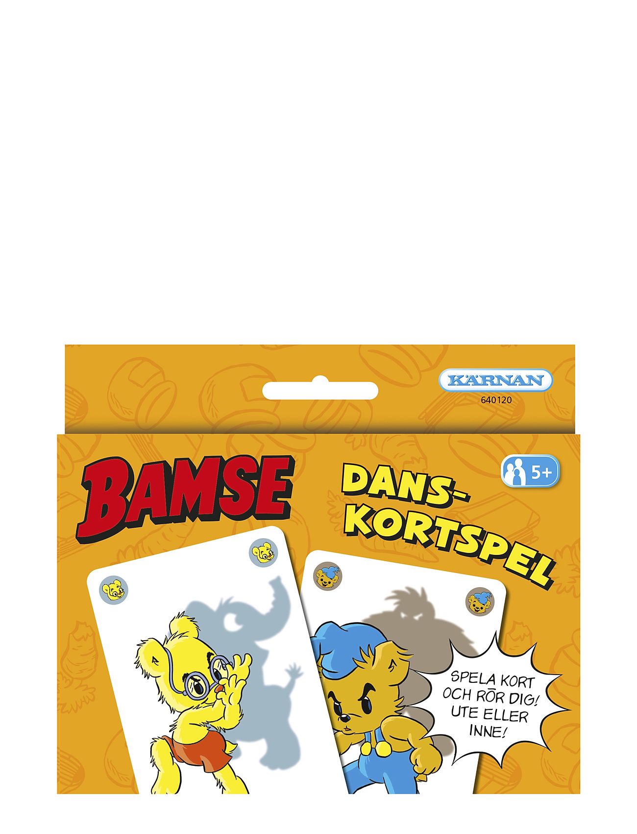Kortspel Bamse Danskortspelet Patterned Kärnan