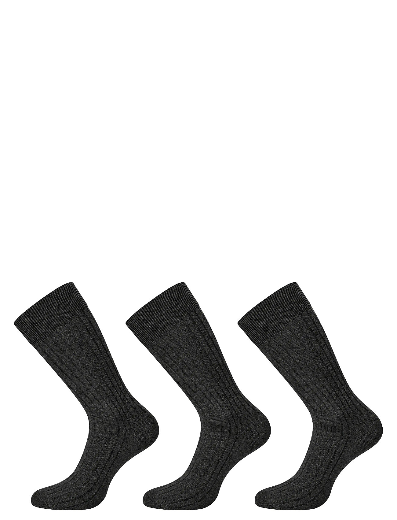 Egtved Egtved Socks Bamboo Fsc 3 Pcs, 40-45, Grey, Sokker > Almindelige Sokker, Herre