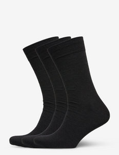 Egtved twin socks   3-pack - multipack sokken - svart