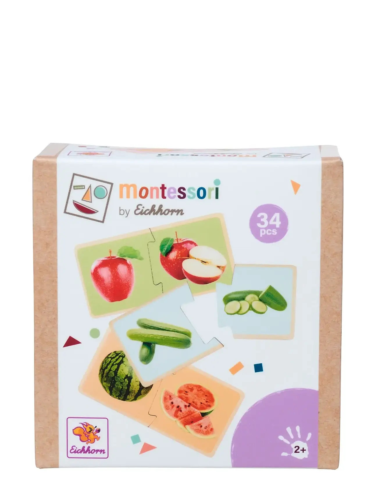 Eichhorn Eichhorn Montessori Puzzle, One Size, Multi/patterned, Puslespil > Klassiske Puslespil, Børn