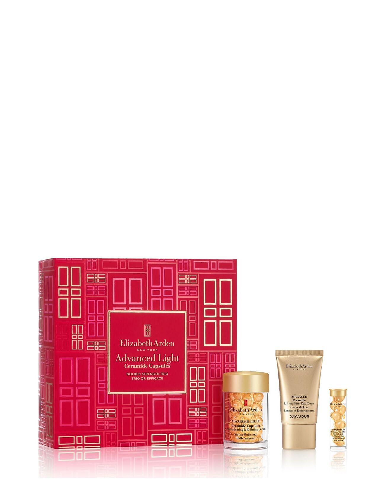 Elizabeth Arden Ceramide Capsules Adv Light Cap 30 Pcs/Adv L&F Cream 15 Ml/Adv Eye Serum 7 Pcs Nude