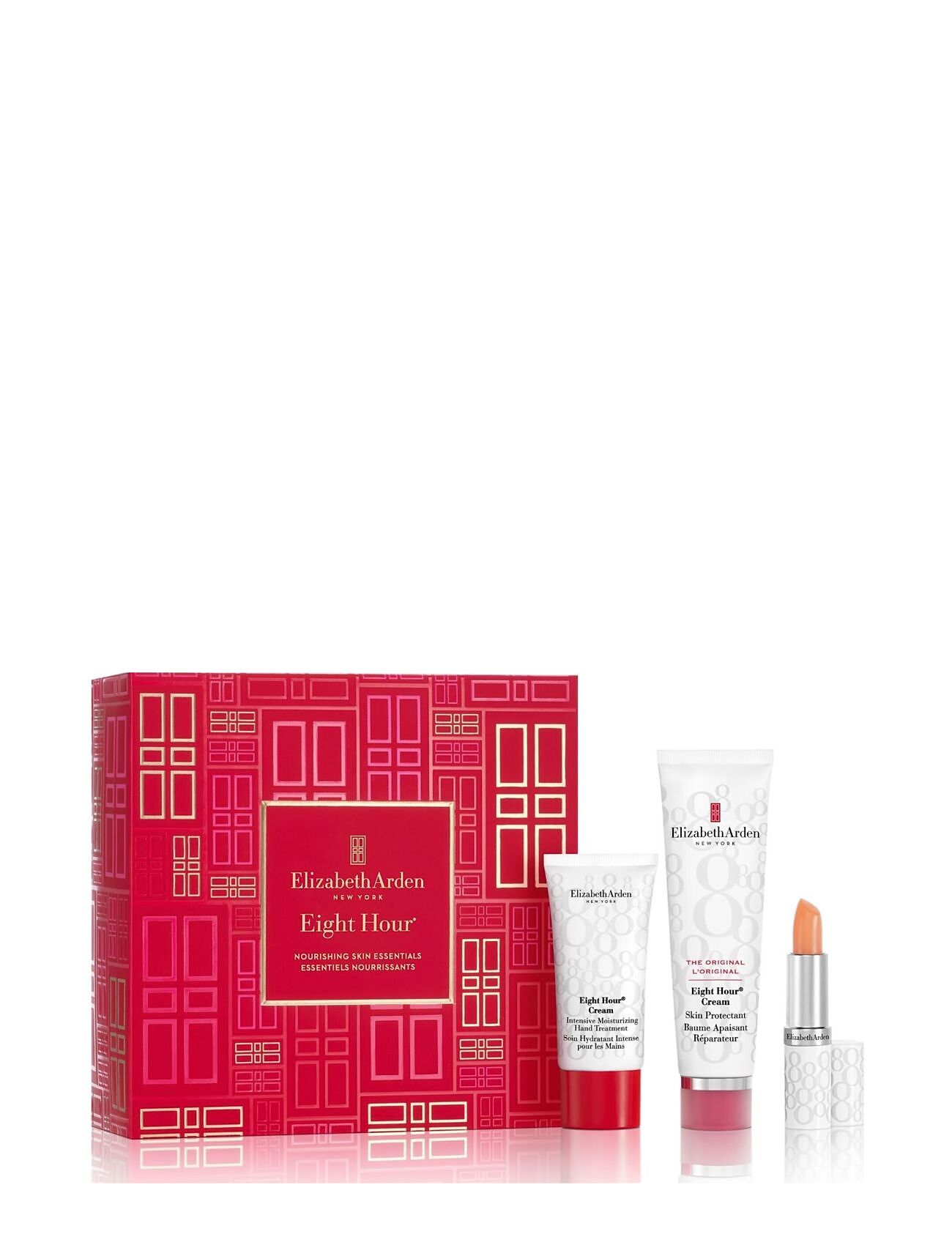 Eight Hour Cream 8H Skin Protec 50Ml/8H Lip 4 G/8H Hand 30Ml 84 Ml Hudplejesæt Nude Elizabeth Arden