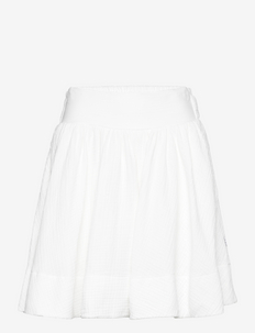 Anett crepe skirt - short skirts - white