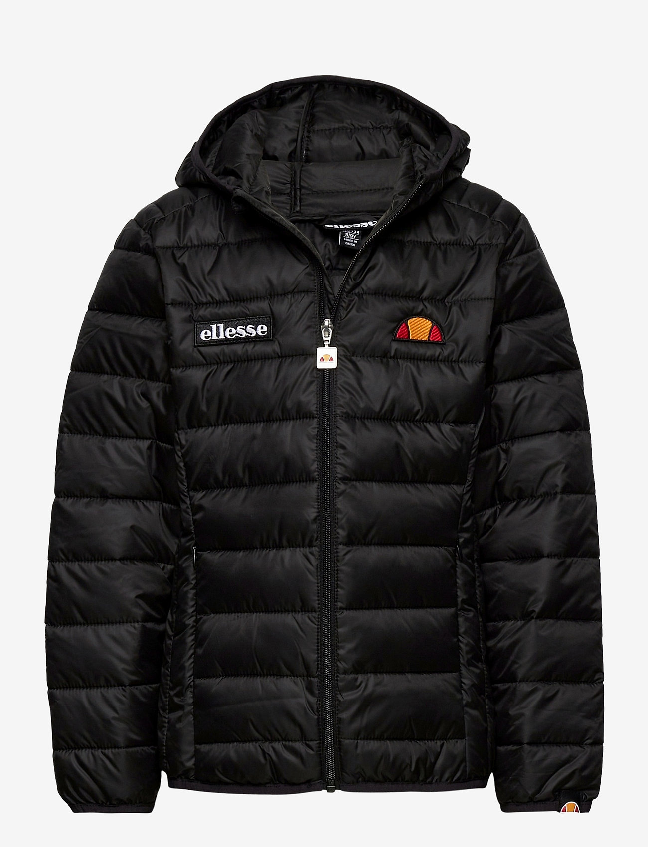 black and white ellesse jacket