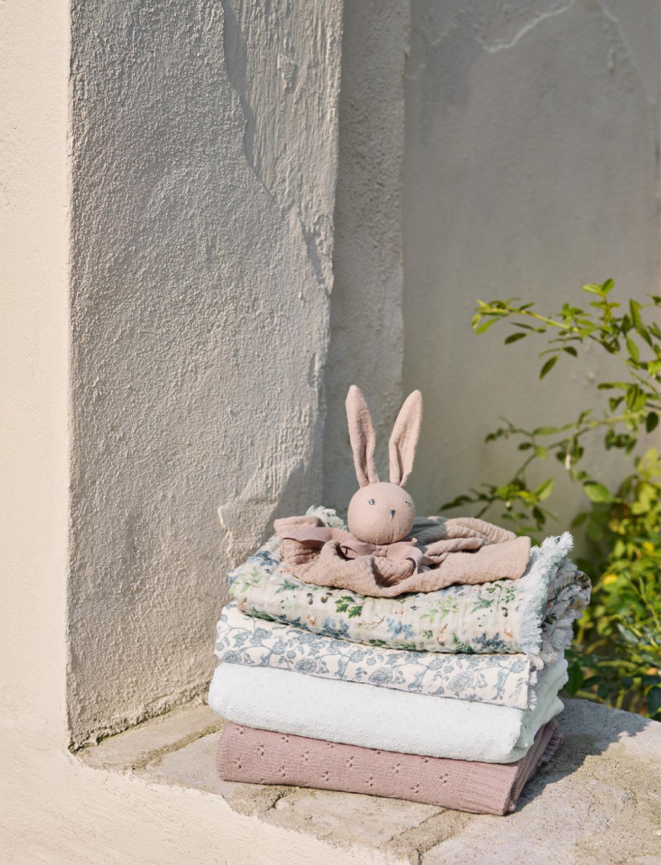 Elodie Details Pointelle Blanket - Misty Pink, One Size, Pink, Babysøvn > Babytæpper, Børn