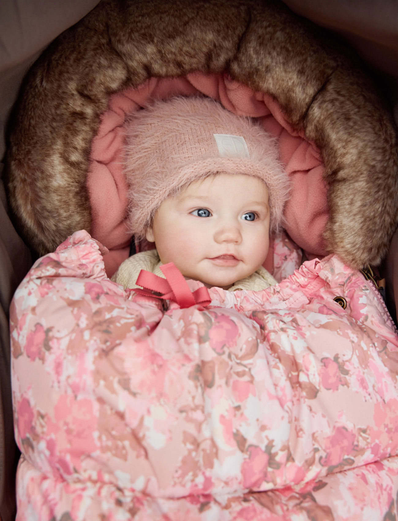 Elodie Details Footmuff - River Rose, One Size, Pink, Barnevogne & Tilbehør > Fodposer, Børn