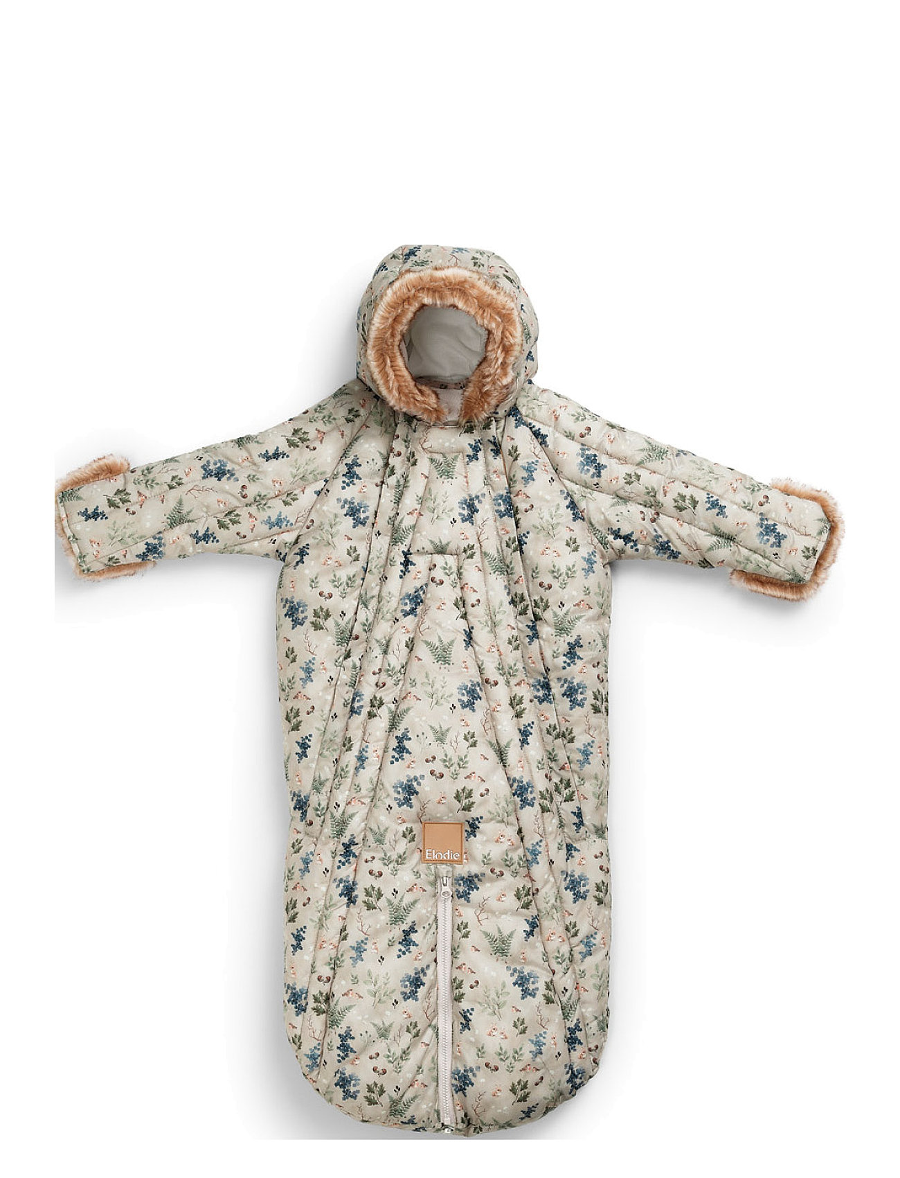 Baby Overall - Fairytale Forest 0-6M Outerwear Coveralls Thermo Coveralls Beige Elodie Details