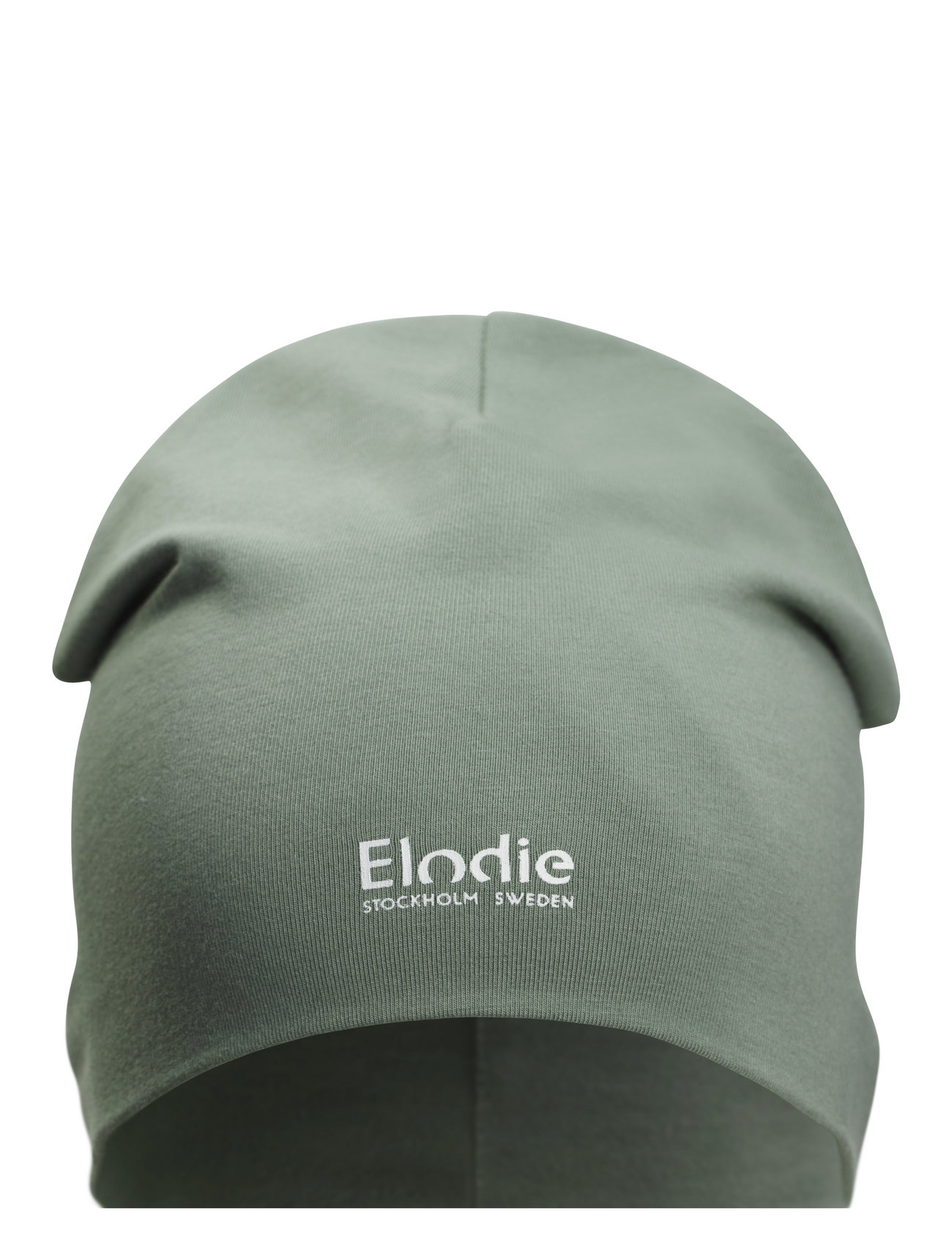 Logo Beanie - Hazy Jade Accessories Headwear Hats Baby Hats Vihreä Elodie Details