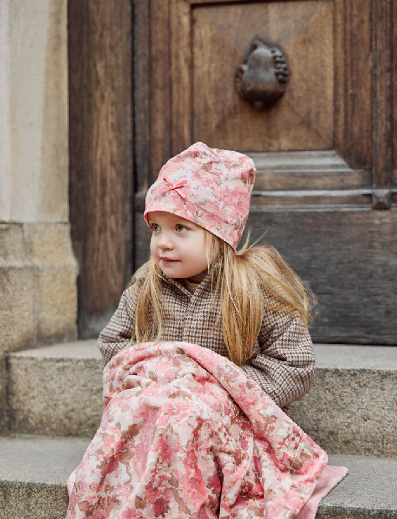 Elodie Details Light Beanie - River Rose, 0-6M, Pink, Huer > Beanie, Børn