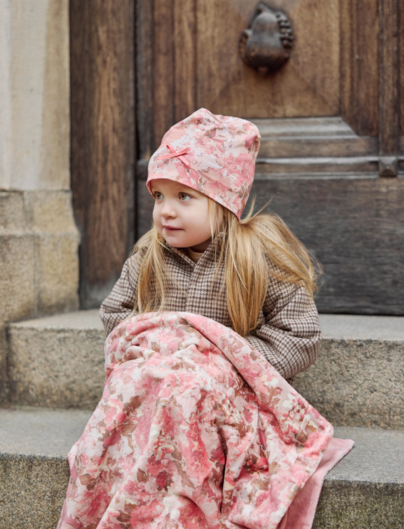Elodie Details Light Beanie - River Rose, 6-12M, Pink, Huer > Beanie, Børn