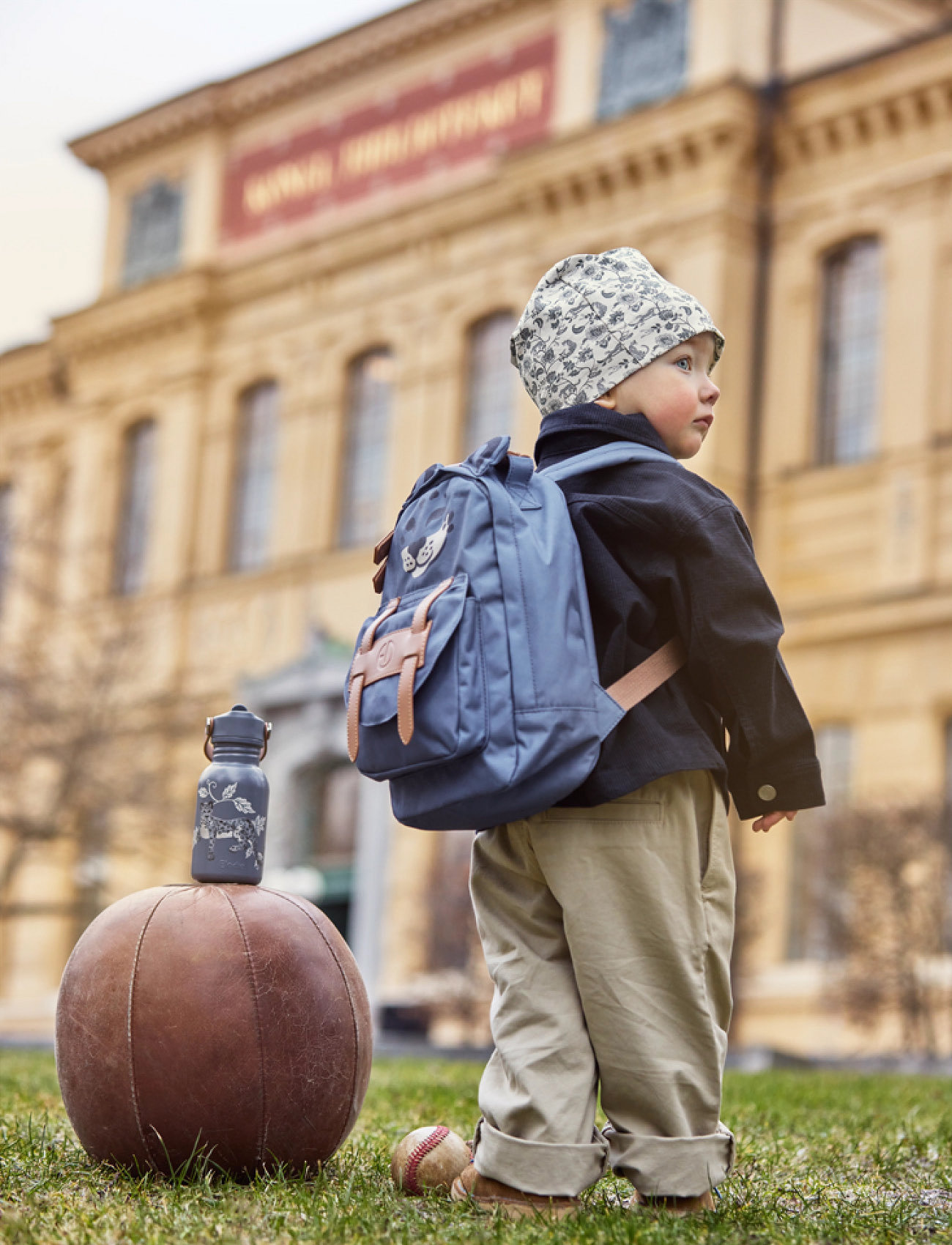 Elodie Details Backpack Mini - Garden Leo, 7 L, Blue, Tasker > Rygsække, Børn