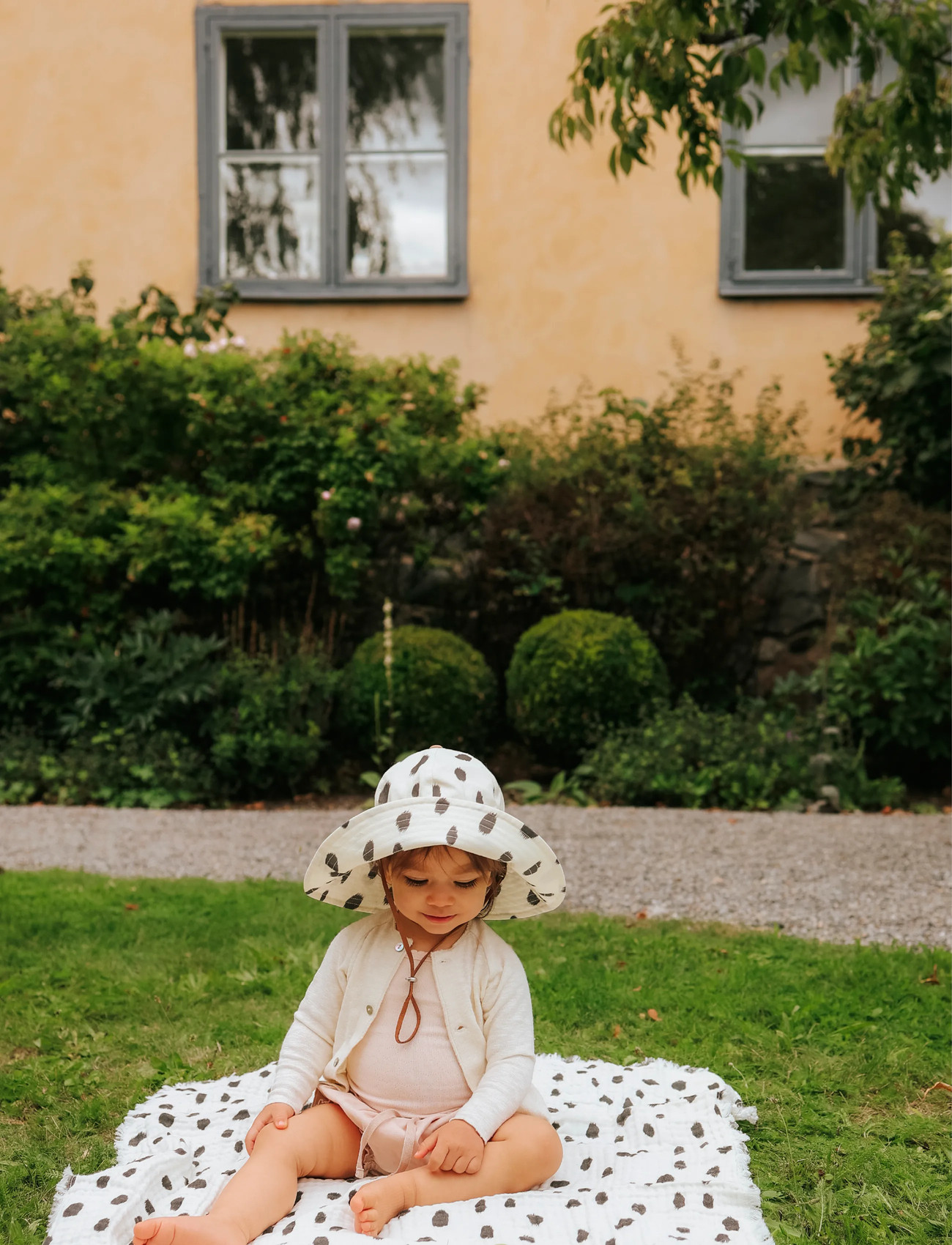 Elodie Details Soft Cotton Blanket Dalmatian Dots Grande, One Size, Multi/patterned, Muslinger > Muslingetæpper, Børn