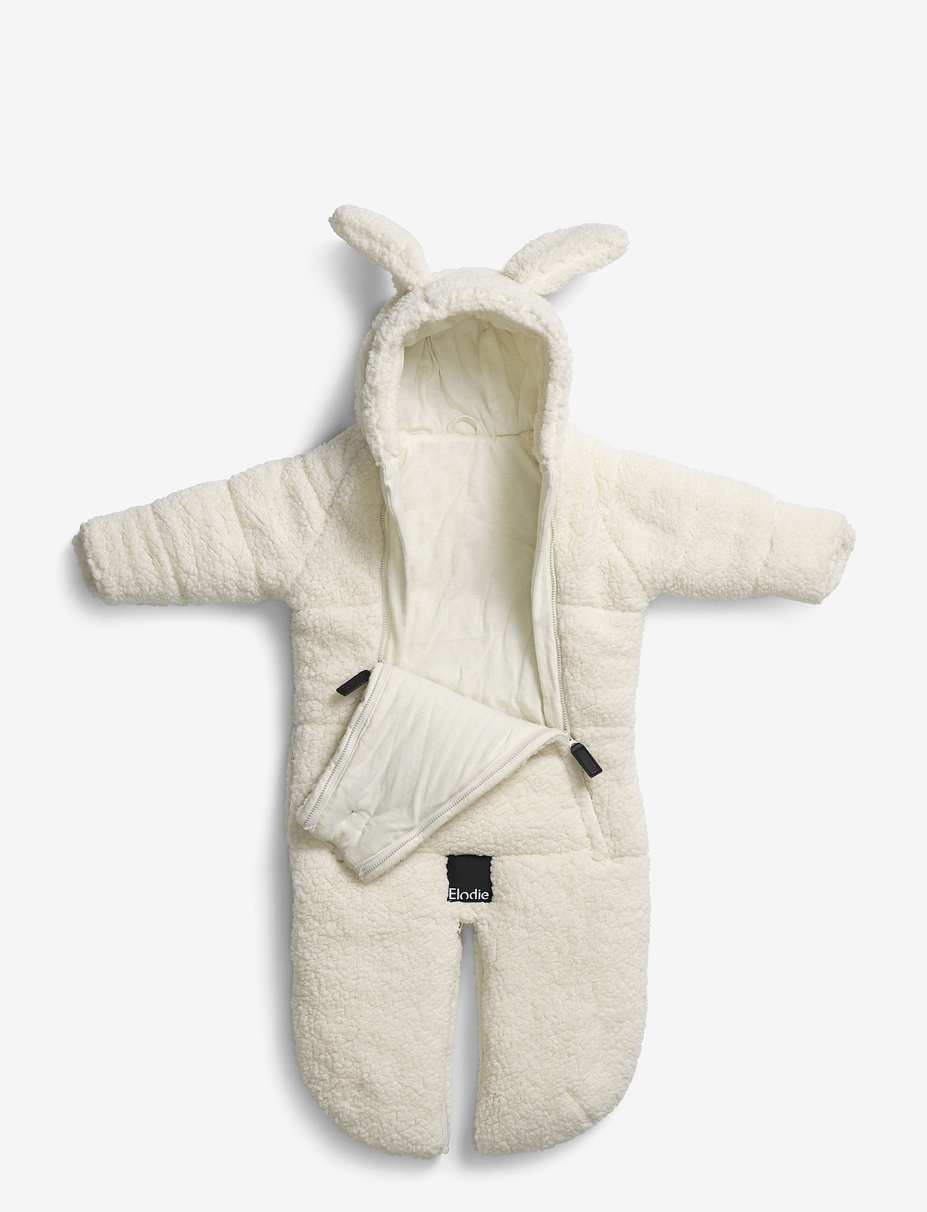 Elodie Details - Baby Overall - Shearling - footmuffs - white - 1