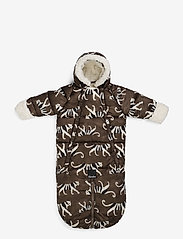 Baby Overall - White Tiger - BROWN/WHITE