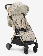 MONDO stroller - Meadow Blossom - OFF WHITE/PINK/GREEN/GOLD