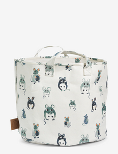 StoreMyStuff - Forest Mouse - storage - white/mint/dusty blue