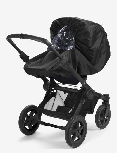 Rain Cover - Brilliant Black - stroller accessories - black