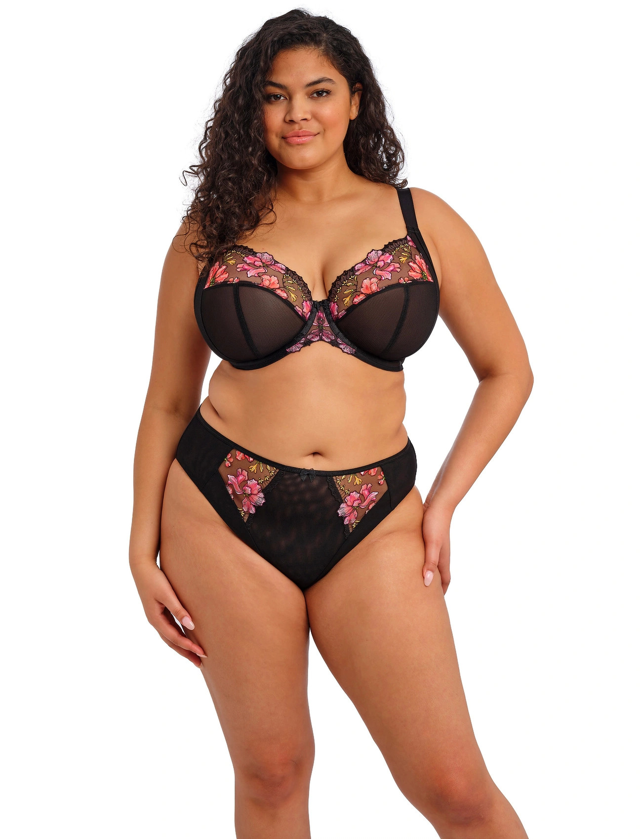 Elomi Teagan, L, Black, Trusser > Trusser, Dame