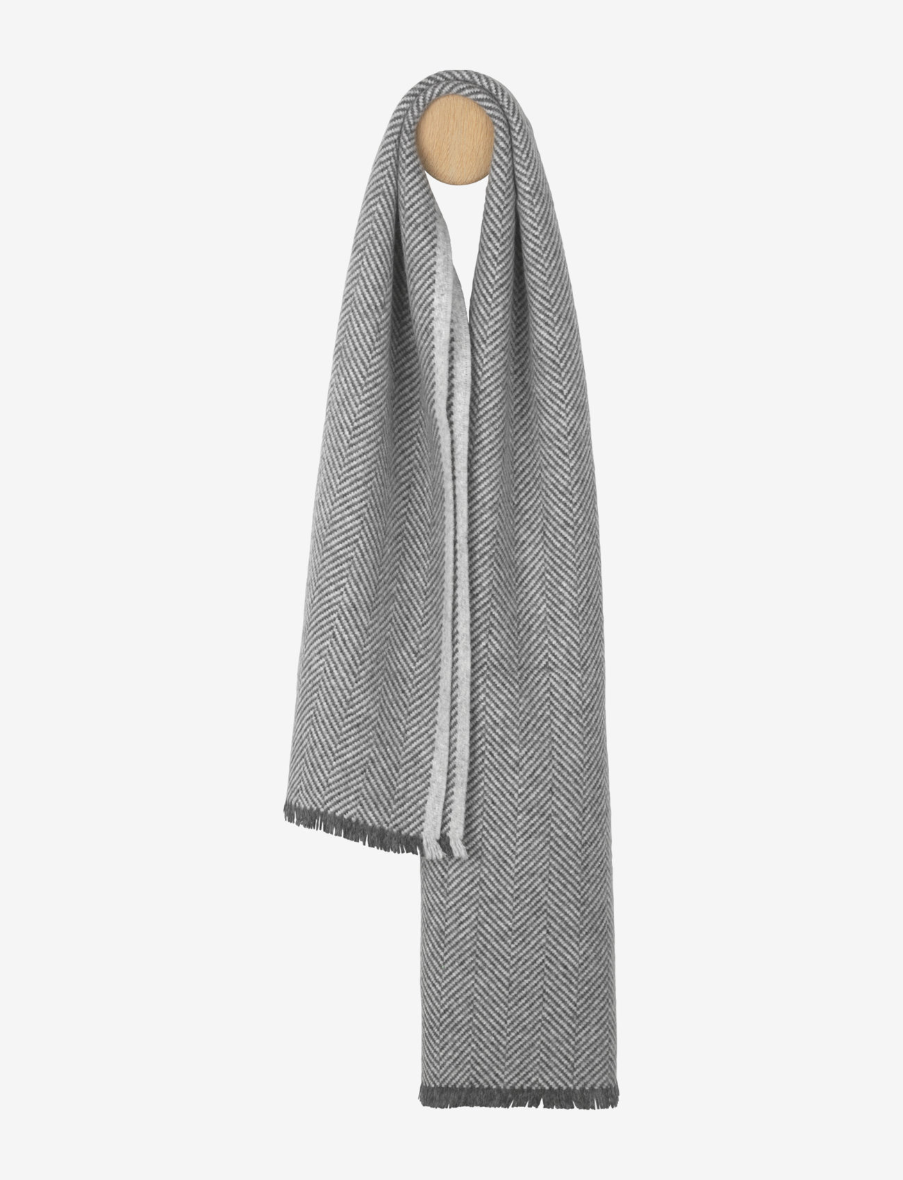 Elvang - Edinburgh scarf - winter scarves - grey/light grey - 0