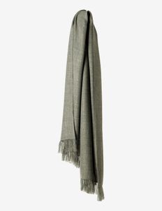 Traveller scarf - winter scarves - army/ivory mélange