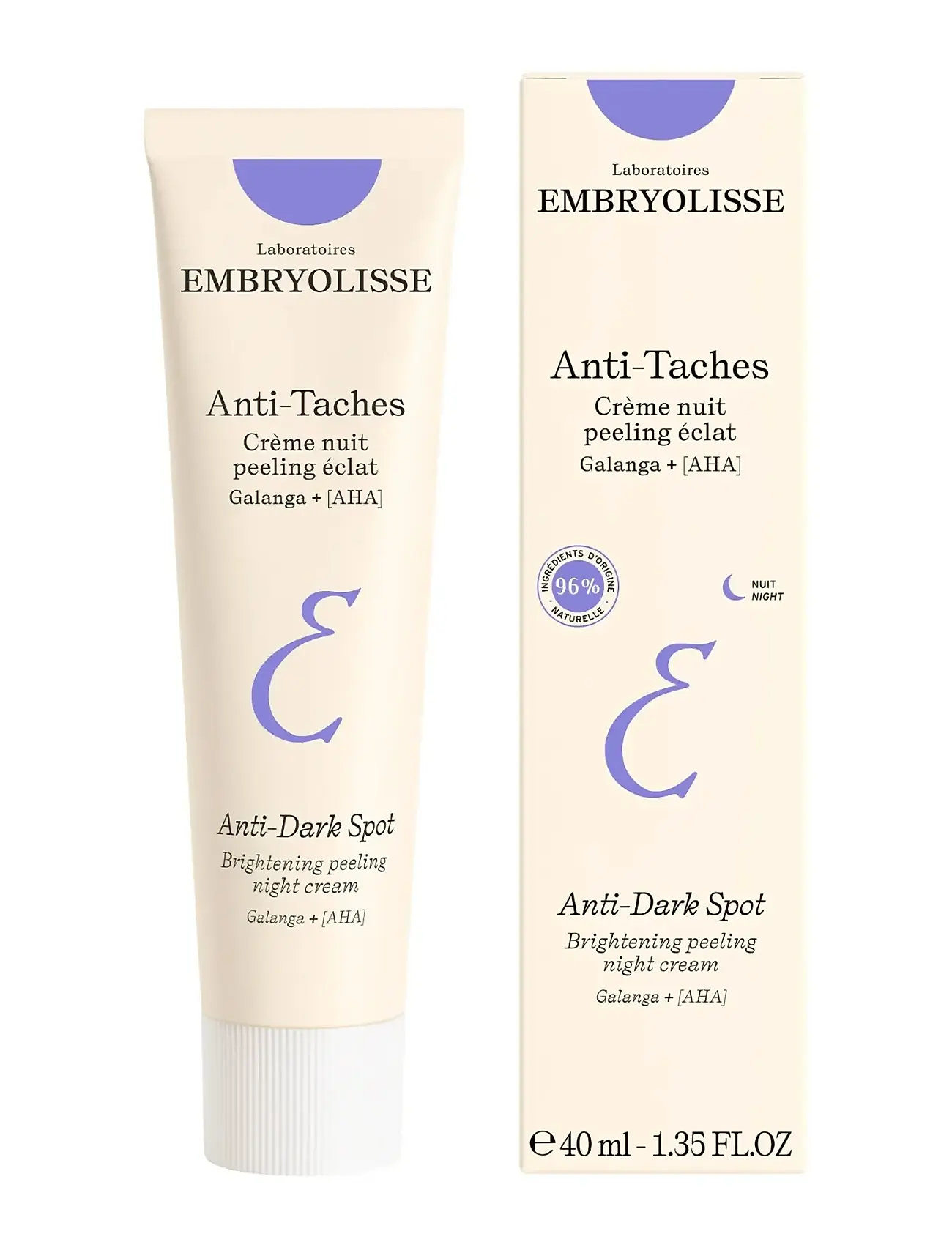 Embryolisse Brightening Dark Spot Night Peeling 40ml, 40 ml, Nude, Fugtighedscreme > Natcreme, Dame