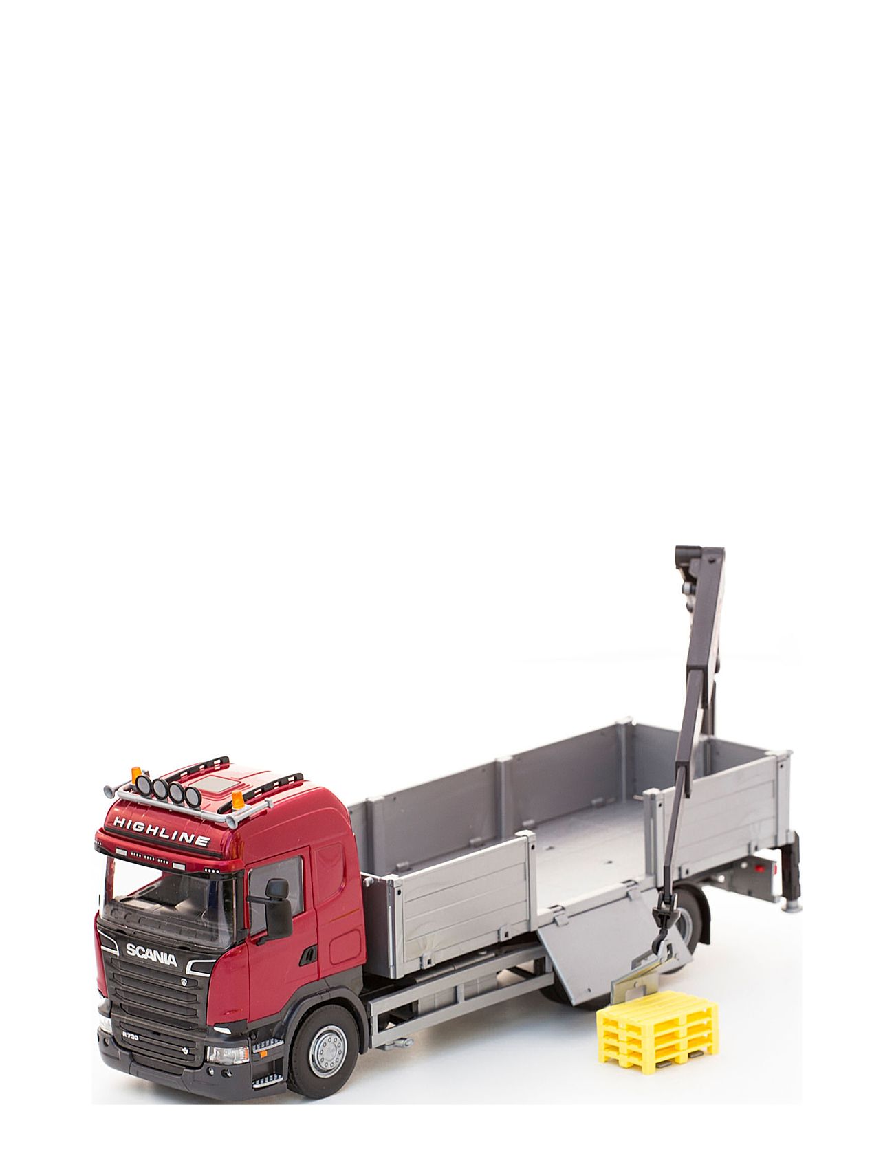 Scania Kranlastbil, Röd Toys Toy Cars & Vehicles Toy Vehicles Construction Cars Multi/patterned EMEK
