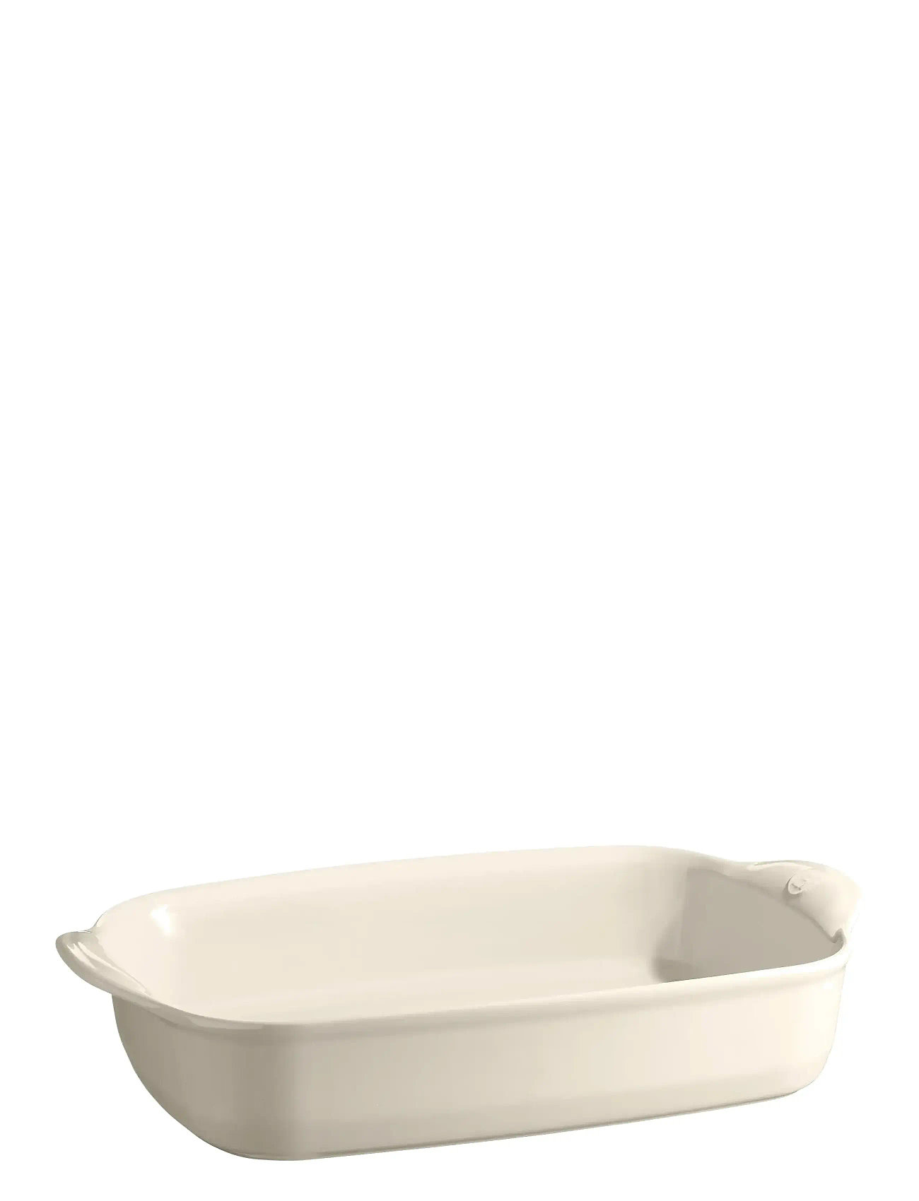 Emile Henry Large Rectangular Oven Dish, 4 L, Cream, Køkken > Ovnforme, Unisex