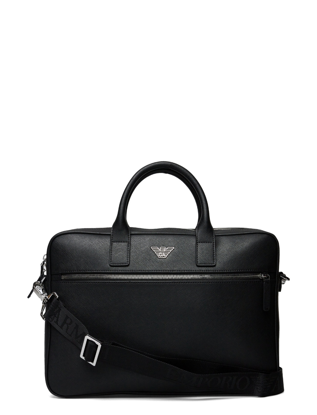 Briefcase Bag Designers Computer Bags Black Emporio Armani