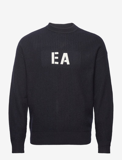 PULLOVER - pulls col rond - ea navy blue