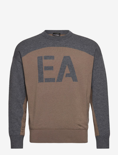 PULLOVER - swetry - noce+ grey mel