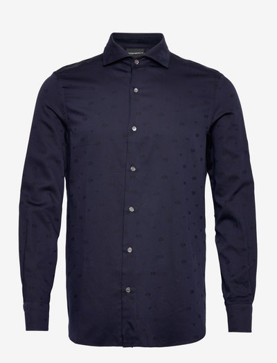 SHIRT - business skjorter - navy ea/aquila